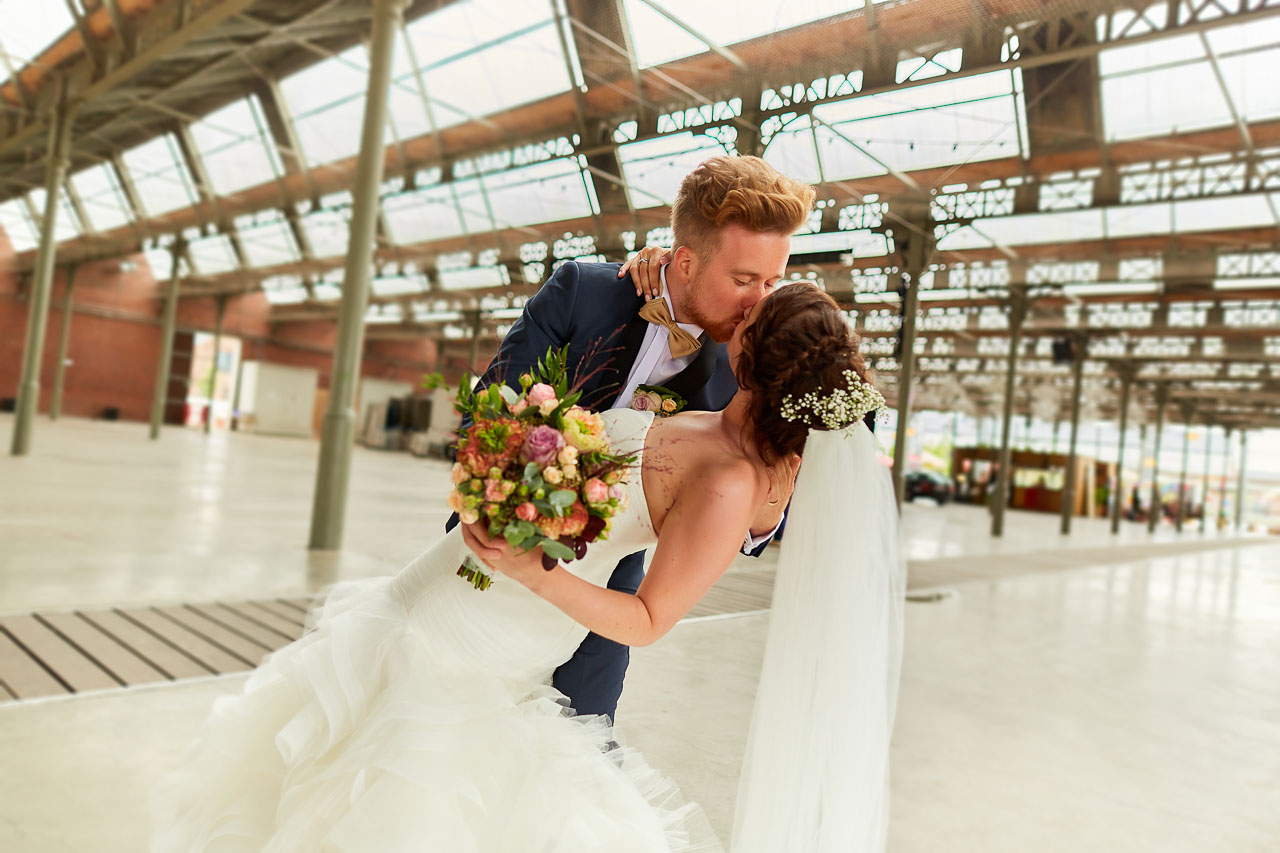 Foto uit de huwelijksreportage van Eline en David door huwelijksfotograaf Jorick Michiels