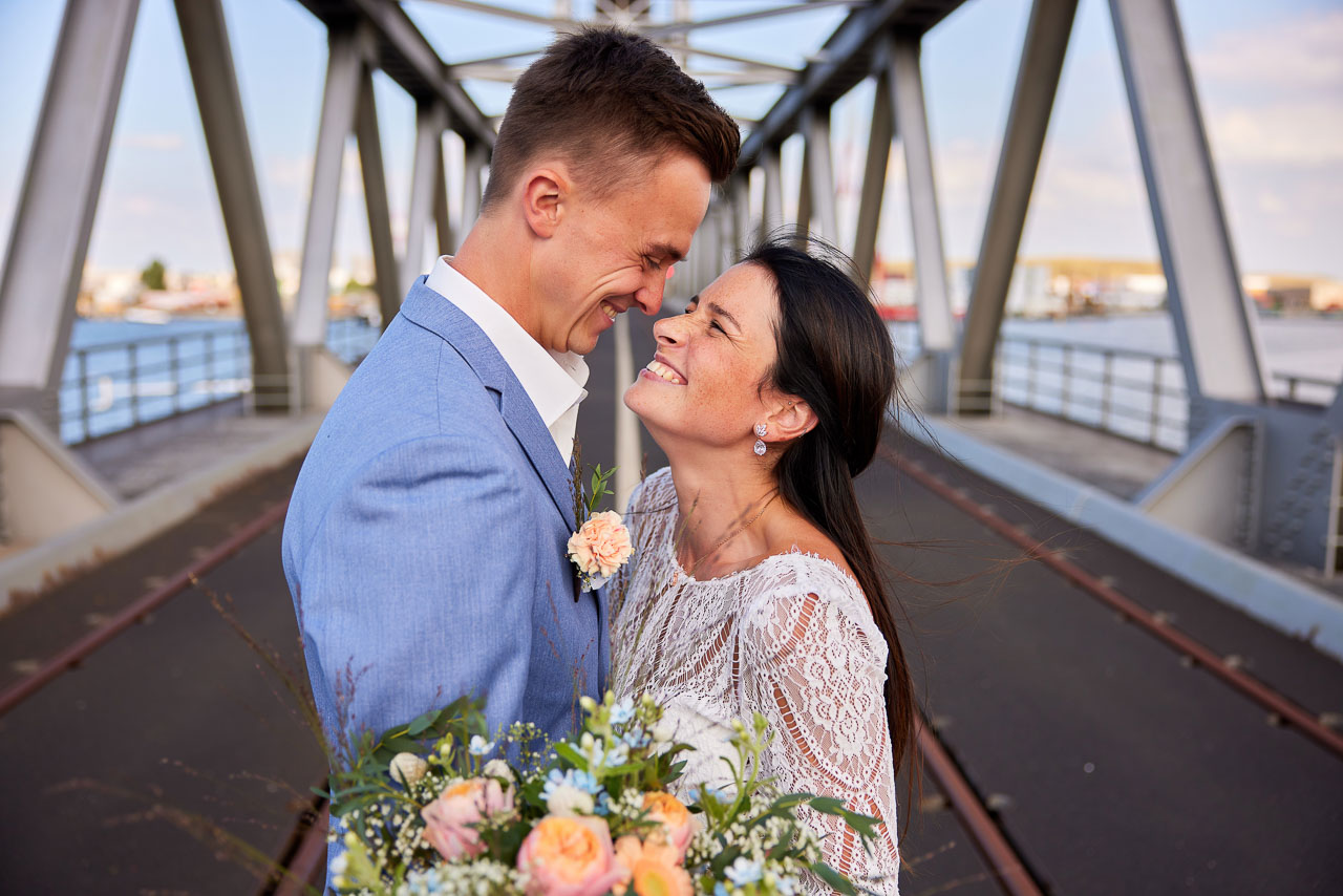 Foto uit de huwelijksreportage van Elise en Ben door huwelijksfotograaf Jorick Michiels